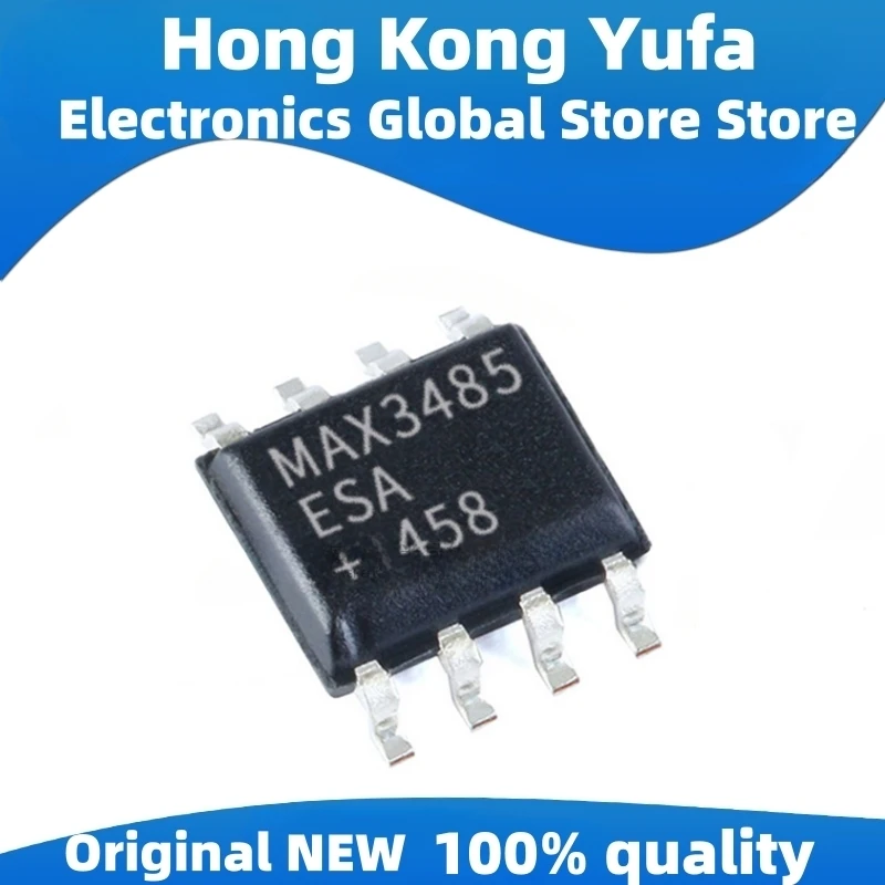 5pcs/lot MAX3485EESA+T MAX3485E MAX3485EESA MAX3485 EESA IC TRANSCEIVER HALF 1/1 8SOIC New Original