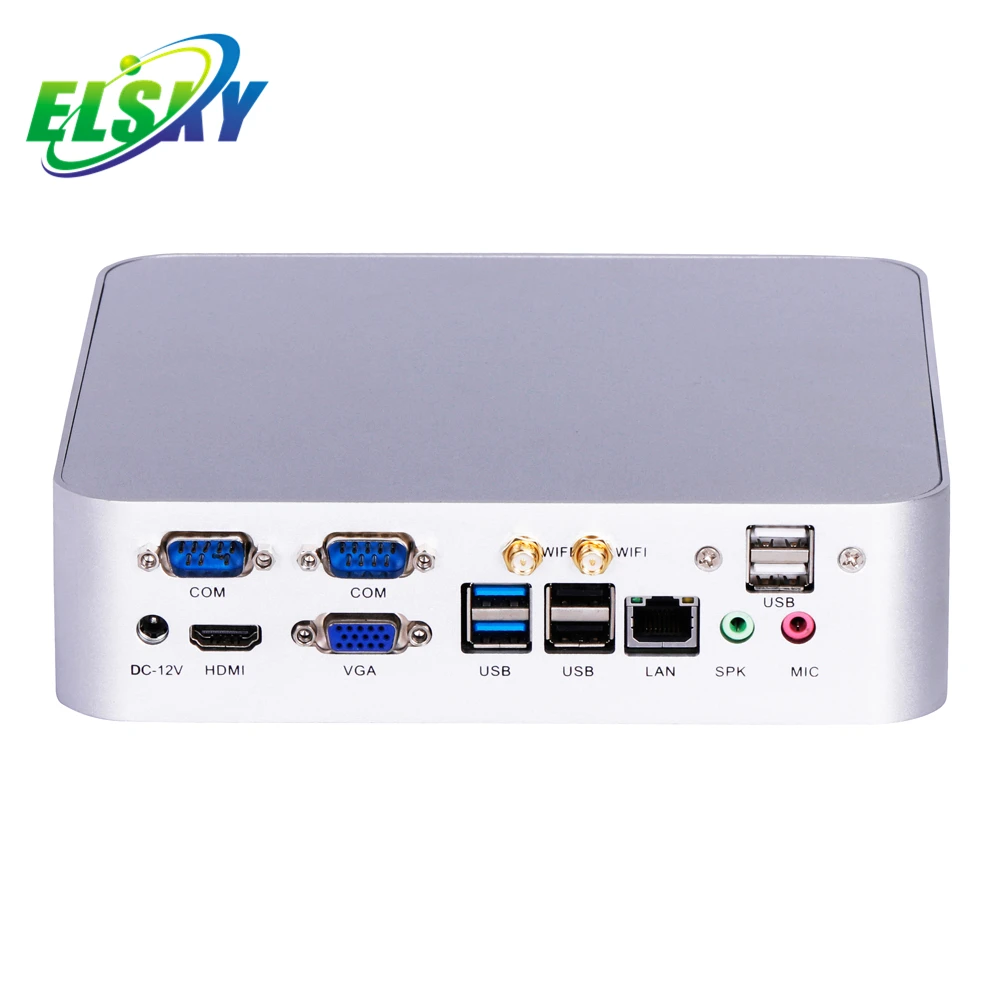 Hot Selling Barebone Mini PC X86 Support 1037U 2117U I3 3217U I5 3317U I7 3517U J1800 J1900 CPU view 2