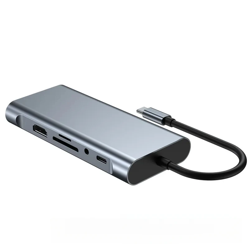 Type-C Docking Station Compatible with Laptops, MacBook Pro, Computer Converter Expansion