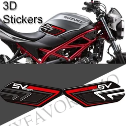 2016 2017 2018 2019 2021 2020 2022 Stickers Decals Tank Pad Grips Protector Gas Fuel Oil Knee For Suzuki SV650A SV650X SV650 S X