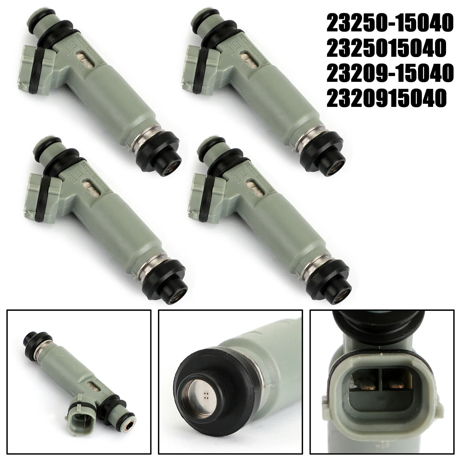 6pcs High Quality Fuel Injector 23250-15040 23209-15040 for Toyota Corolla 1.6L 4A-FE 2325015040 2320915040