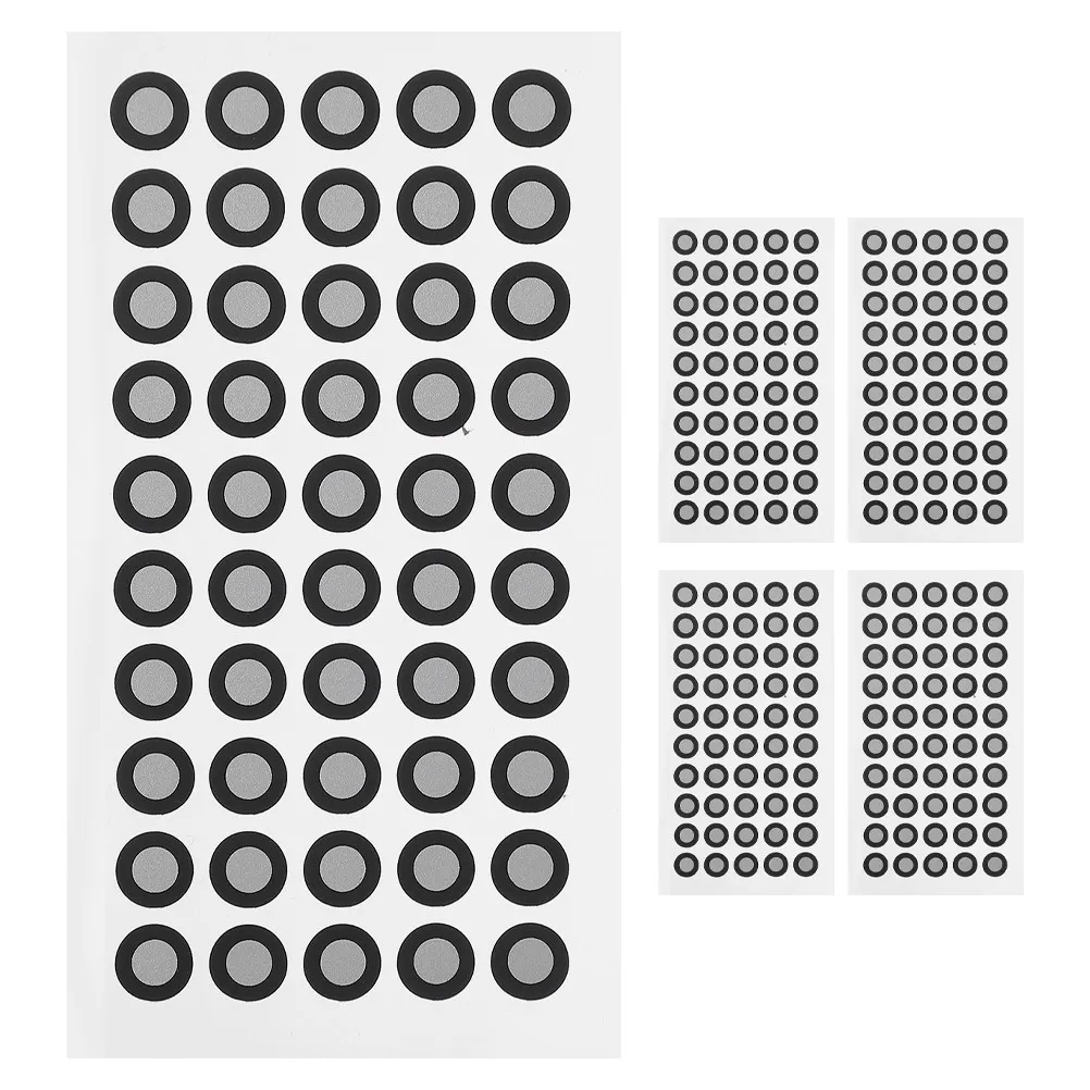5Sheets 3D Scanner Reflective Film Marker Points High Reflectivity 0.15mm Tear Resistant Positioning Dots for Precise Scanning