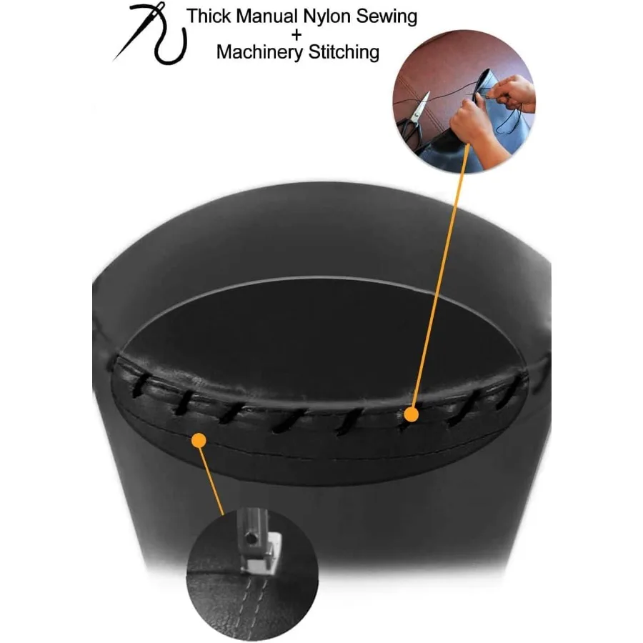 كيس ملاكمة قائم بذاته - كيس ملاكمة ثقيل بطول 47/4 قدم مع قاعدة فولاذية لكوب الشفط لتدريب الملاكمة في صالة الألعاب الرياضية المنزلية