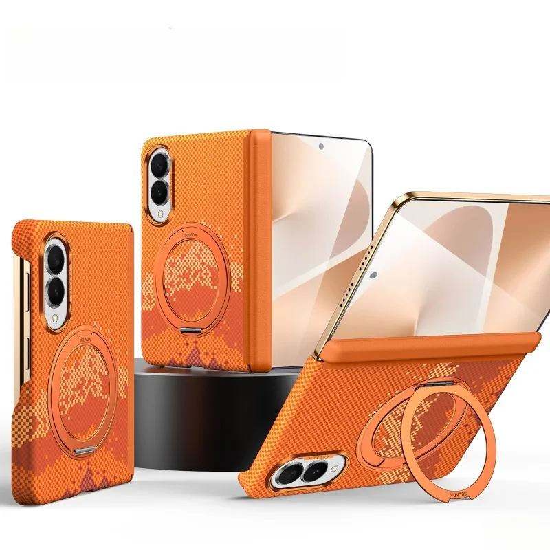 Etui Samsung Galaxy Z Fold 8 Wide z Magnetycznym Obrotowym Uchwytem, Matowe, Przyjemne w Dotyku PC, Ochronne Przed Wstrząsami, Kompatybilne z Magsafe Funda — zdjęcie produktu 5
