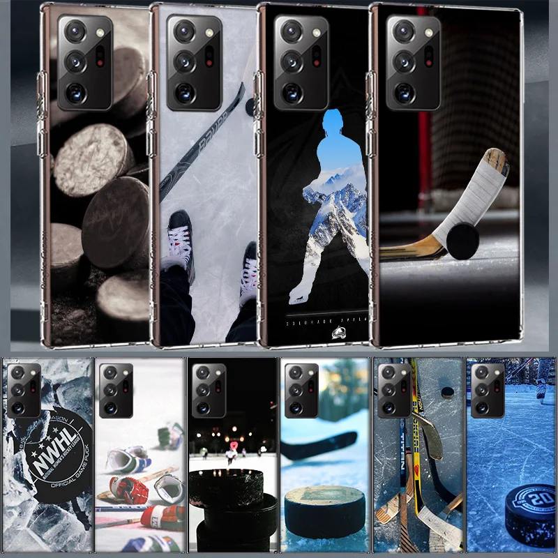 Ice Hockey Rink Phone Case for Samsung A55 A35 A25 A15 A07 A05S A16 A17 A26 A36 A37 A56 A57 Galaxy Note 20 10 A50S A71 A51 A31 A