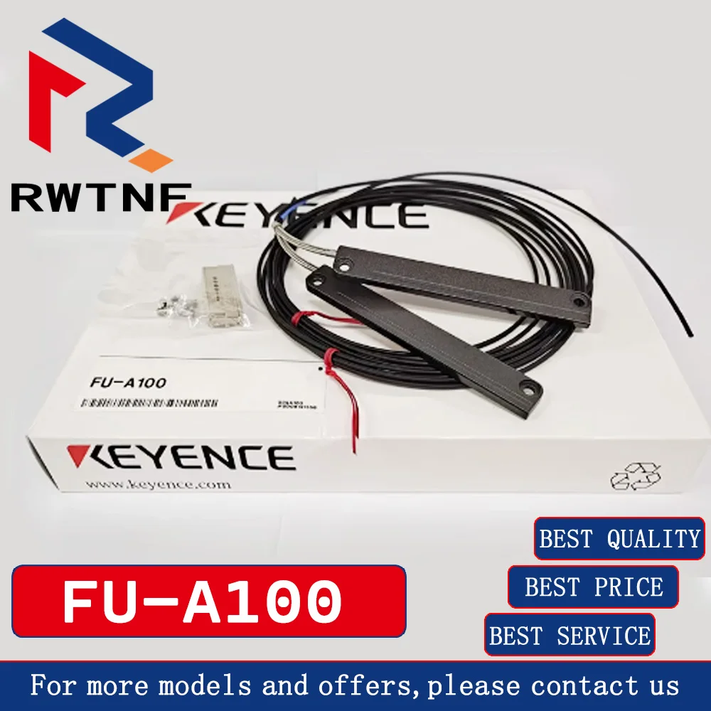 العلامة التجارية الجديدة حقيقية KEYENCE FU-A100 نوع الاختراق الإقليمي مستشعر الألياف الضوئية