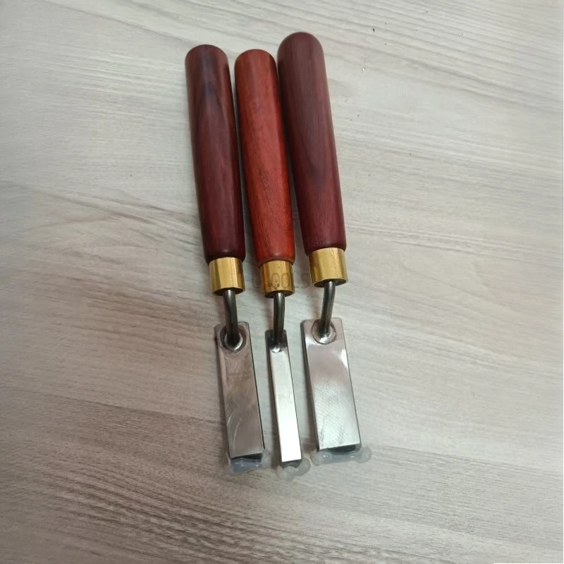 High Foot Chisel Shovel Woodworking Specific Tool for Scraping and Deburring Wood Fine Trimming Gooseneck Flat Bottom Shovel