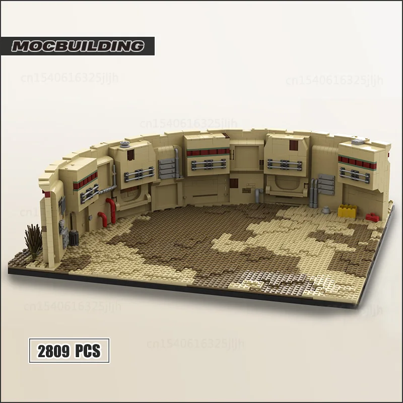 UCS Star Movie Scence MOC Building Blocks MOS Technology Bricks Spaceport Street View Model Collection Toys Xmas Gifts