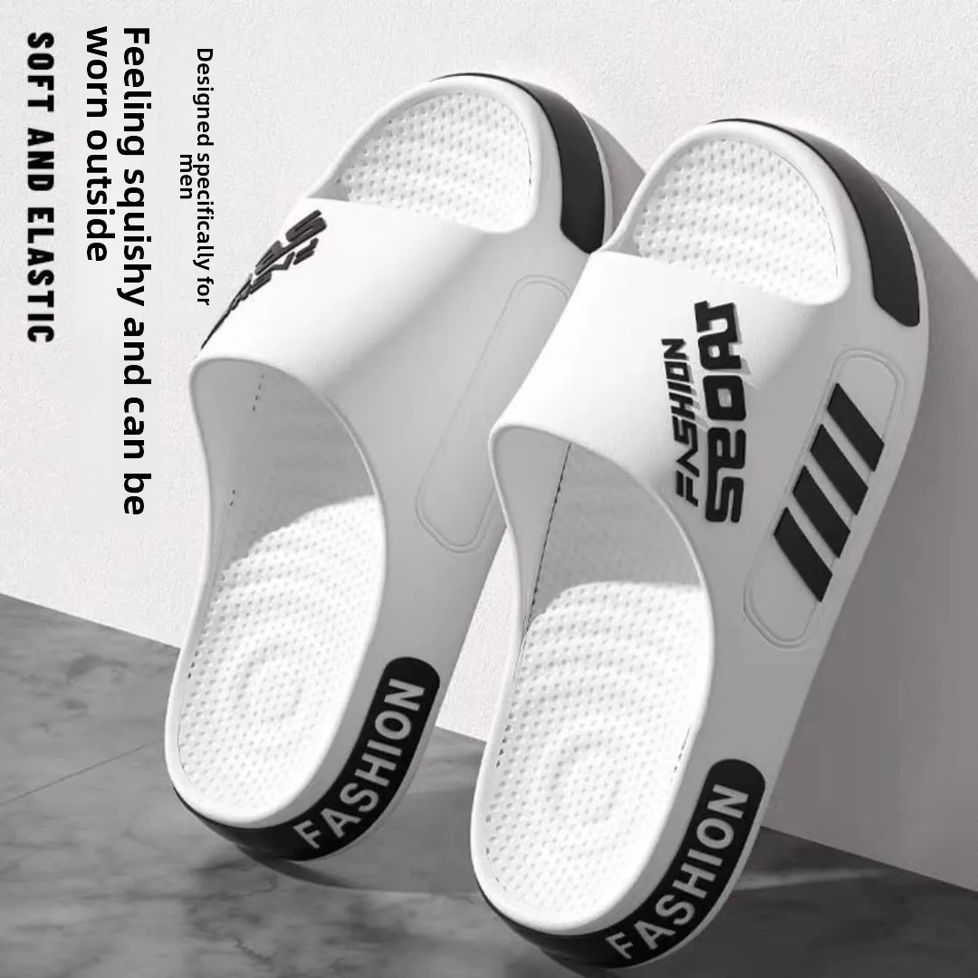 

Couple Unisex Sport Slides Non Slip Summer Bathroom Indoor Outdoor Fashion Casual Sandals