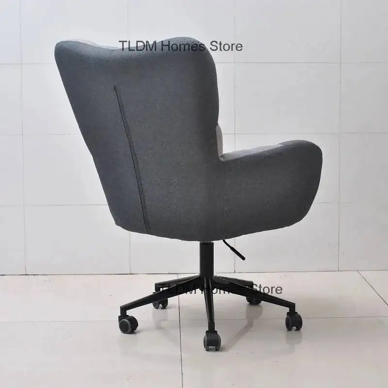 Simple Small Computer Chair Household Comfortable Modern Lifting Rotatable Cloth Chairs Lazy Office Furniture Study Office Chair