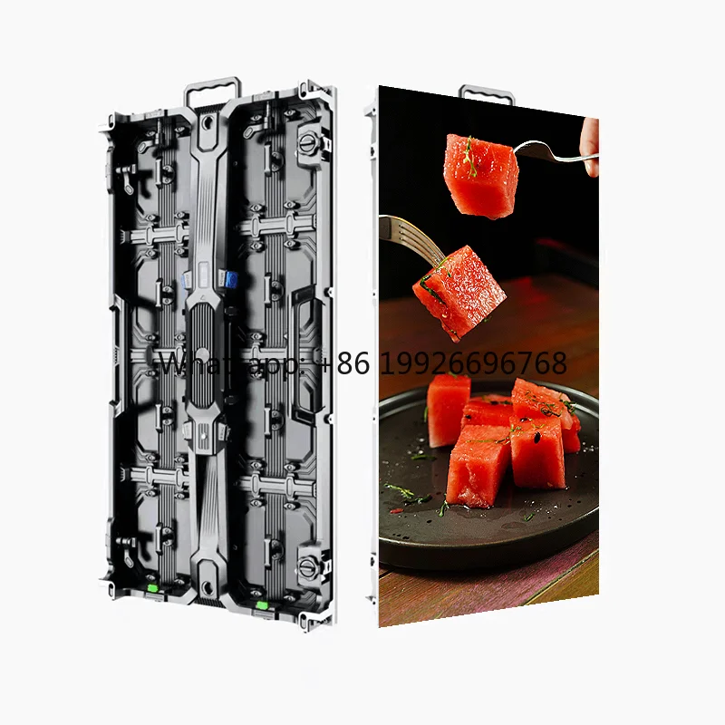 屋外用P3.91 P2.97 LEDスクリーン、高解像度LEDディスプレイで簡単に分解可能