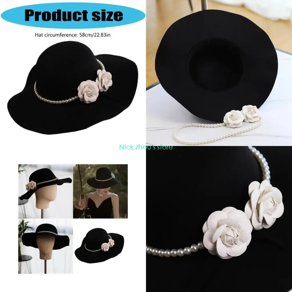 E15E قبعة زفاف على الطراز الفيكتوري رشيقة لإكسسوارات شعر العروس