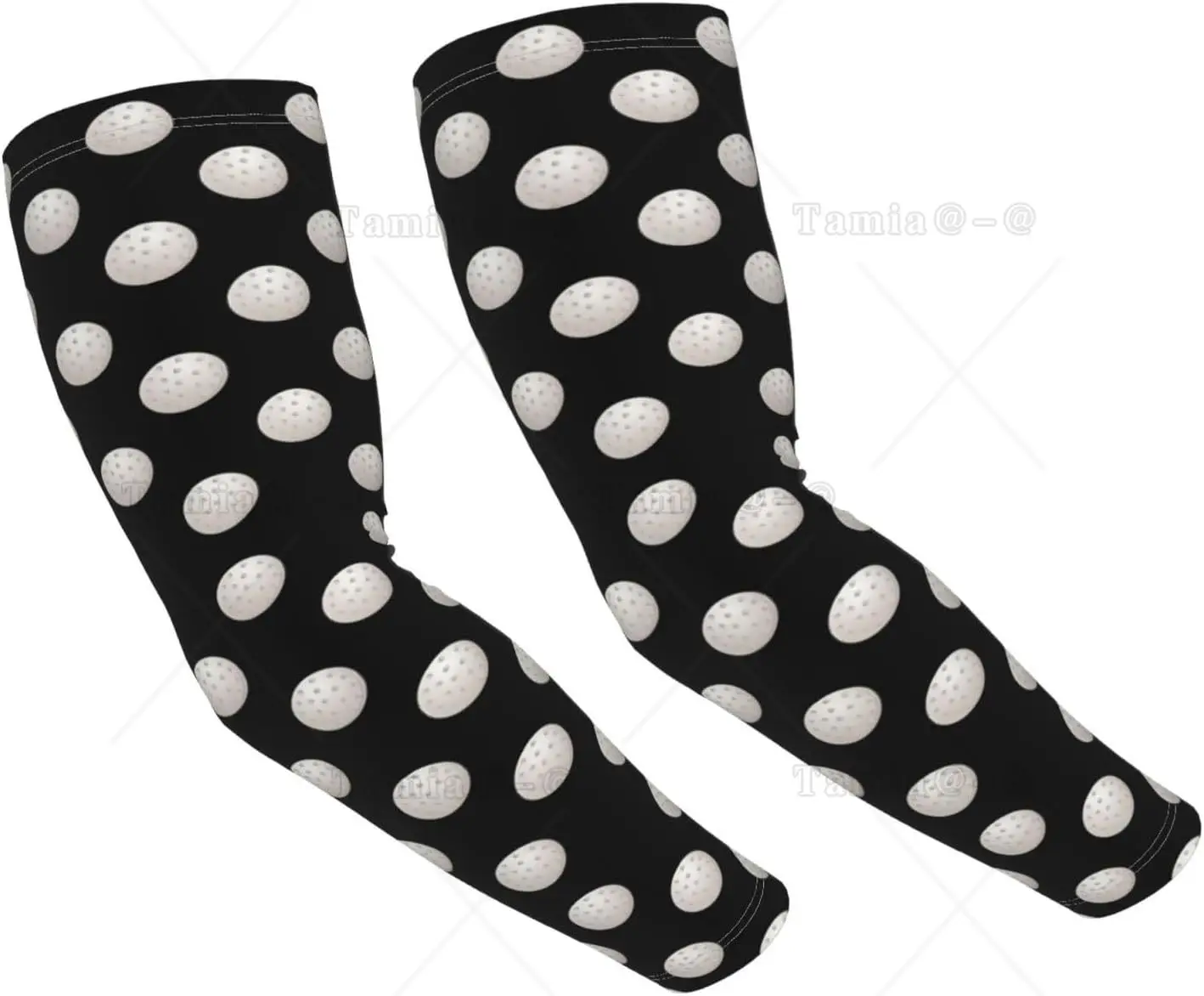 Funny Golf Ball Sleeves Women Men Golfing Sun Arm Sleeves Cooling Sports Sleeves for Running Cycling Hiking,Driving