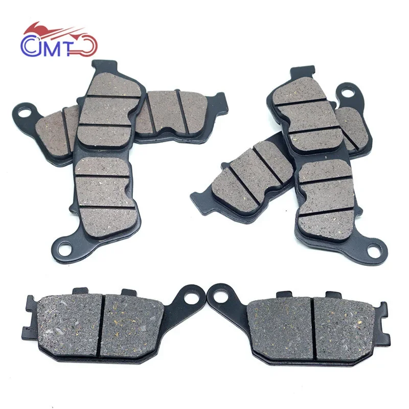 For Honda Hornet 600 CB600F CB 600 F ABS 2007 2008 2009 2010 2011 Front Rear Brake Pads Set Parts