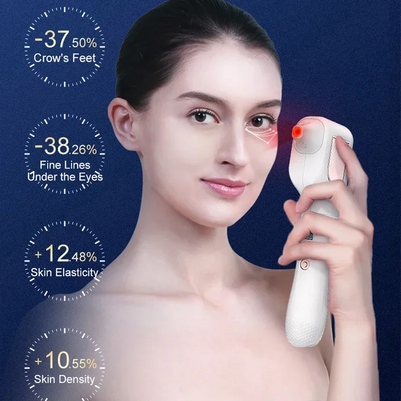 NEW Focused Energy Facial Wrinkle Removal Machine Collagen MINI Hifu Skin Eye Face Lifting Anti Wrinkle Device Professional 2024