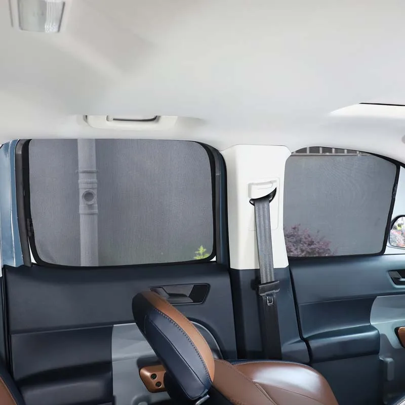 

For 2022-2025 Ford Maverick P758 Side Window Sunshades window screen Net Gauze Curtain Anti-insect Interior Accessories