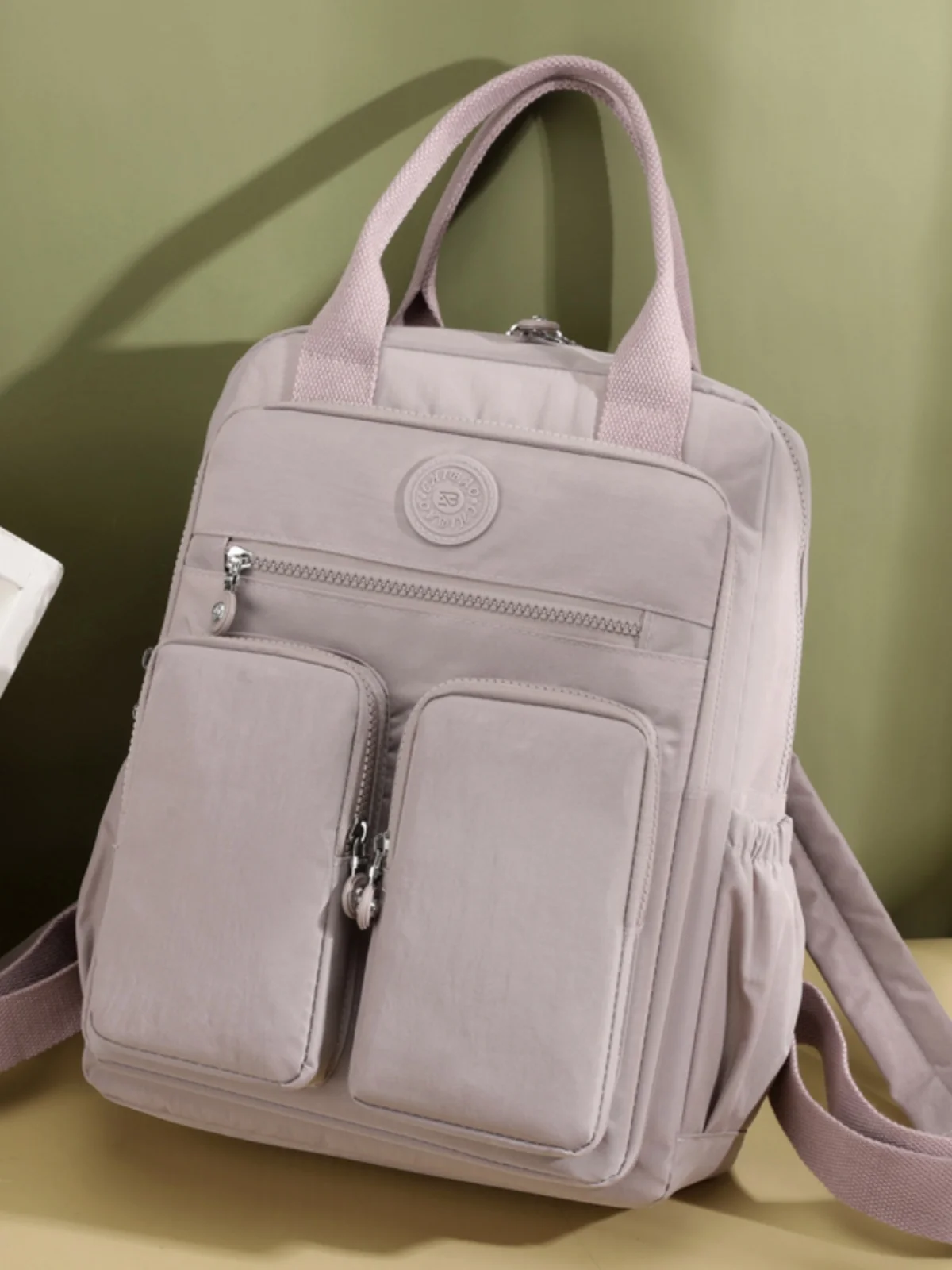 

2024 New Large Capaci Bapa for High School Students College Students Travel Laptop Bag Casual Mom Bag Commuter Sle So...
