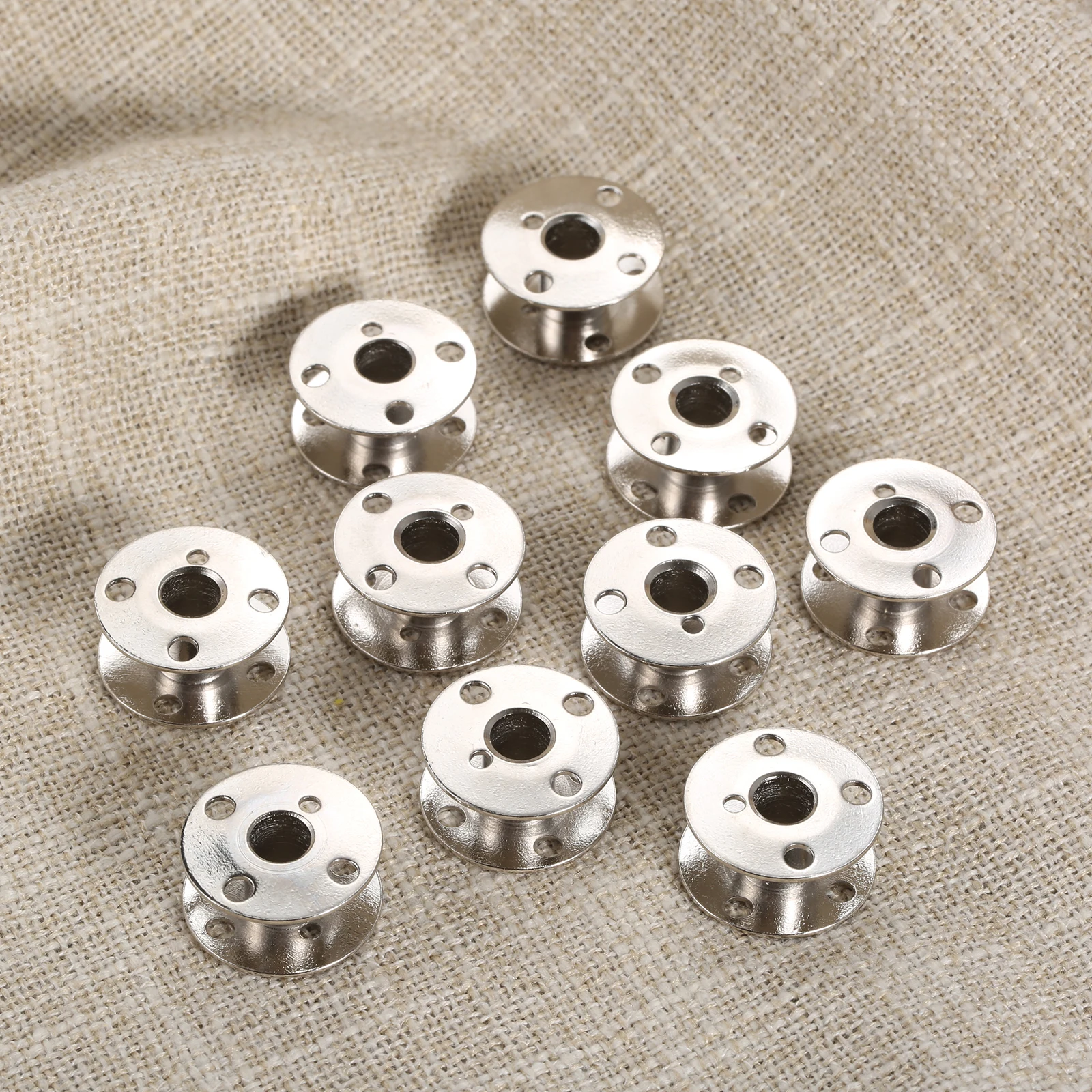 10pcs Sewing Machine Bobbins for Singer 66 66-16 99K, 99-13, 185, 192, 192K, 201-2 329 for White Sewing Machine 8600