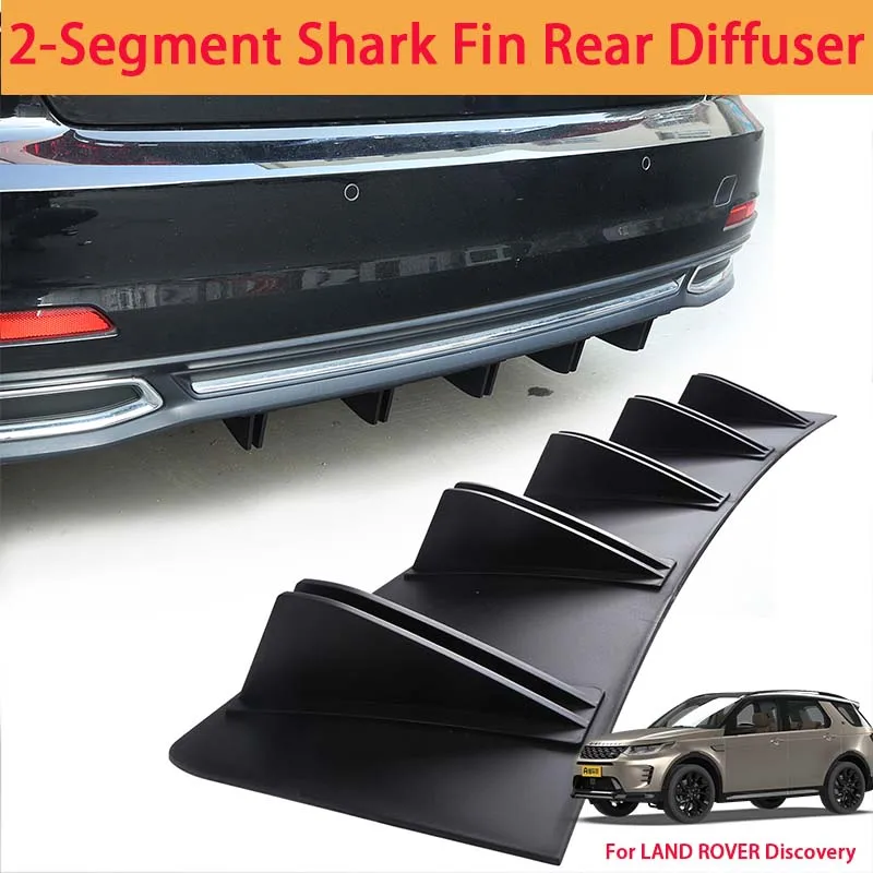For LAND ROVER Discovery Shark Fin Rear Diffuser Split Chassis Spoiler Auto Aerodynamic Parts Aerodynamic Modification
