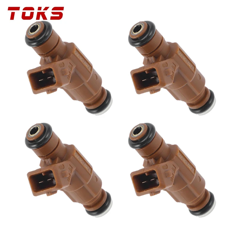 Nuevo 4 Uds inyectores de combustible 0280156005 boquilla apta para camioneta Ford Bantam Ikon II Mondeo 1.3L 1.6L 2,0 1996-2000 YS6Q9F593JA