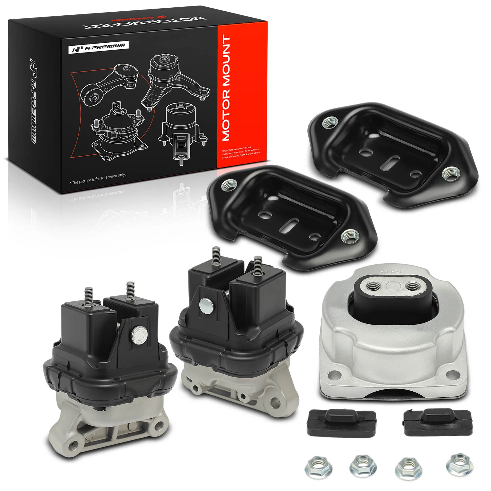 A-Premium 3pcs Automatic Transmission Engine Motor & Transmission Mount for Dodge Charger 2006-2010 Challenger 2009-2010 Magnum