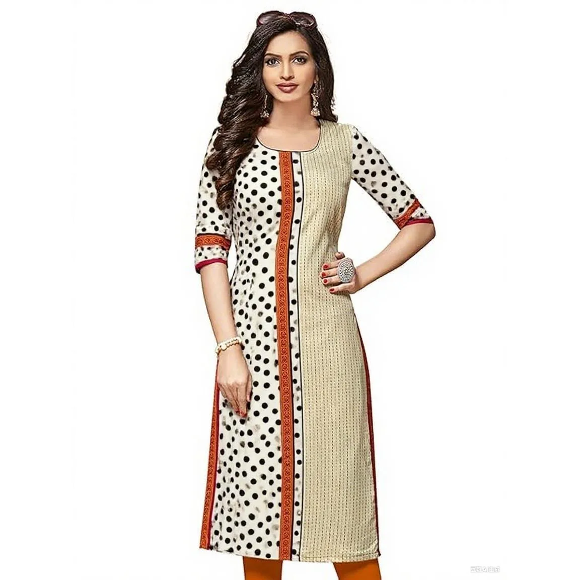 

Мусульманское женское повседневное модное и удобное платье Курты в национальном стиле с разрезом по подолу, молитвенное платье для девочек Abito Donna Musulmana