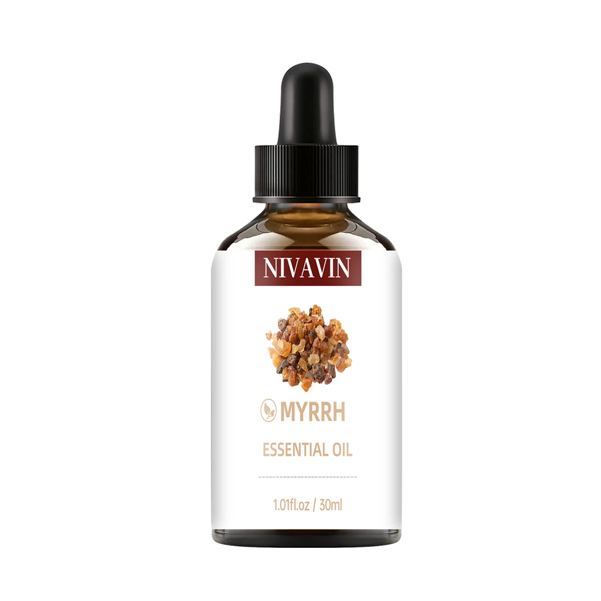 NIVAVIN 30ml/60ml/100ml Huile essentielle de myrrhe, extraits de plantes naturelles, parfum riche, s