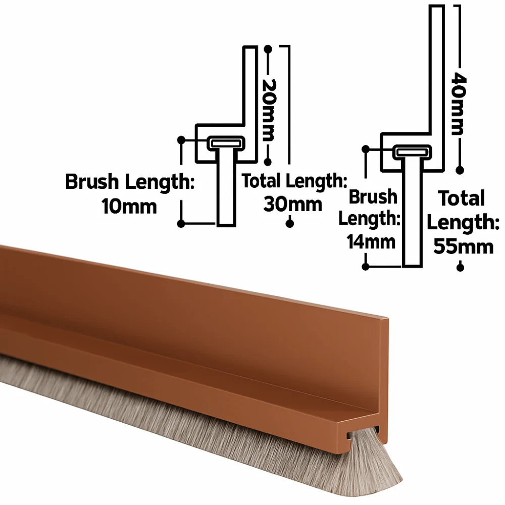 المهنية البلاستيكية مسودة الباب سدادة ذاتية اللصق 100 سنتيمتر الباب الاجتياح فرشاة عازلة للصوت تصميم الطقس تجريد غرفة نوم #6