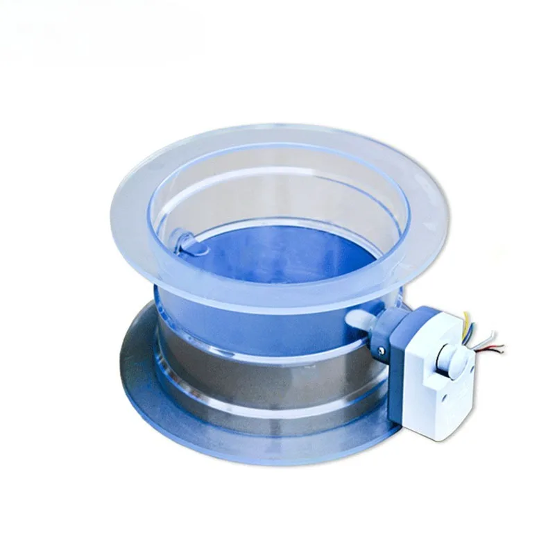 Sanlinshu PVC electric air valve, transparent flange air