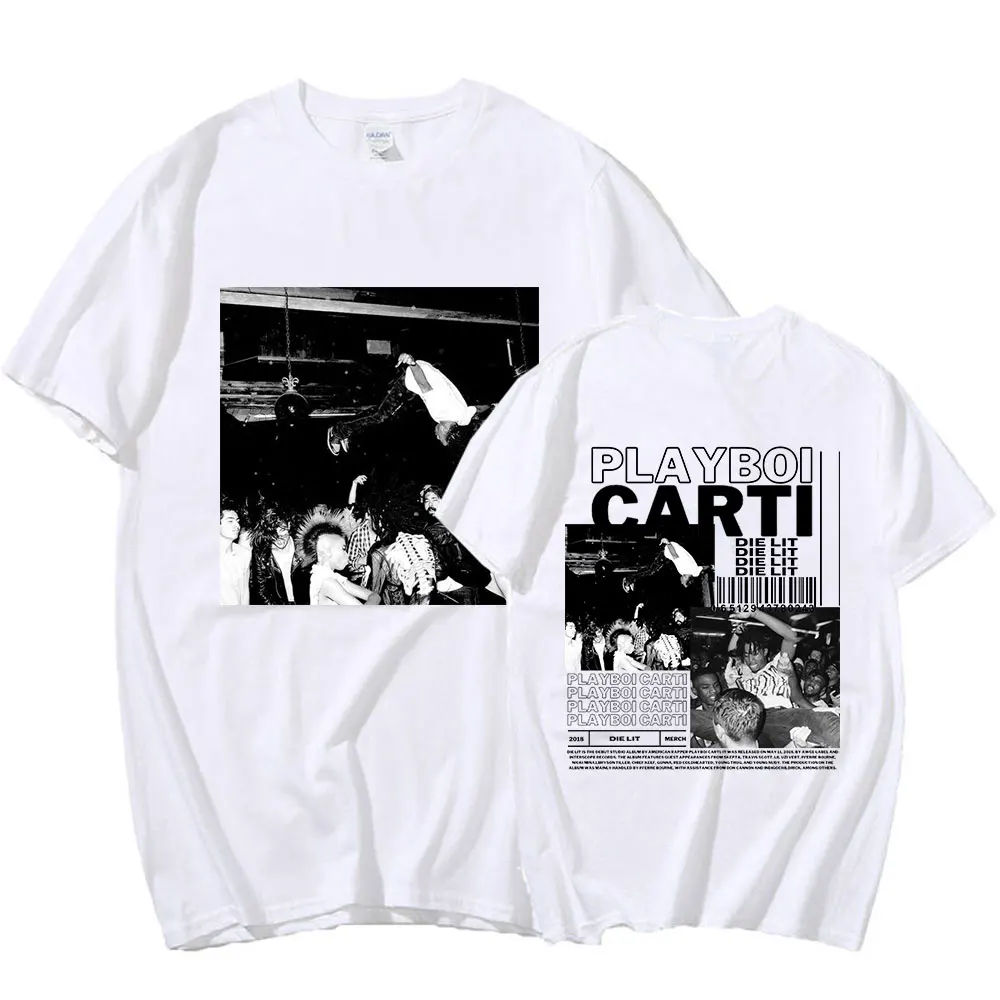 Rapper Playboi Carti Music Album Die Lit Graphic T Shirt Men