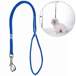 1pc Durable Dog Leash Nylon Pet Noose Loop Lock Clip Rope Harness Dogs Grooming Table Arm Bath Restraint Rope Dropshipping