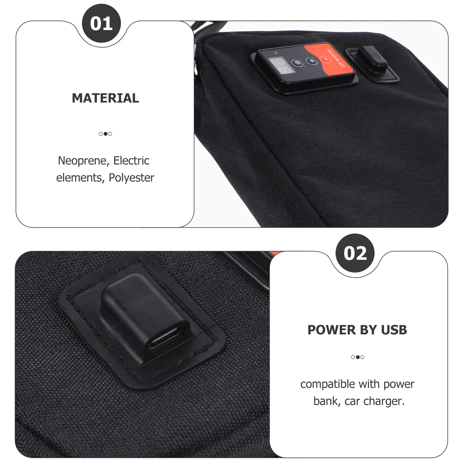 مسح مبللة سخان Usb المحمولة مناديل الحفاضات دفئا درجة حرارة ثابتة قفل الرطوبة مستلزمات الطفل مناديل الأنسجة دفئا