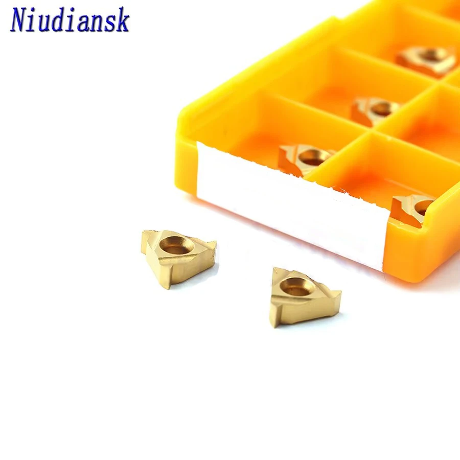 Herramientas de torneado MMT 11IR/11ER AG55 VP15TF UE6020 US735, inserto de carburo de herramienta para corte de hilo, CNC, carburo MMT11ER
