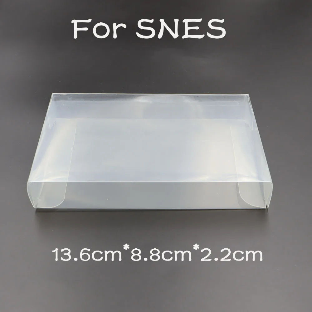 Transparent Clear Game Box Protector Dustproof Scratch Resistant Storage Case Fit PS Switch GB GBA NES SNES N64 Game Collection - view 5