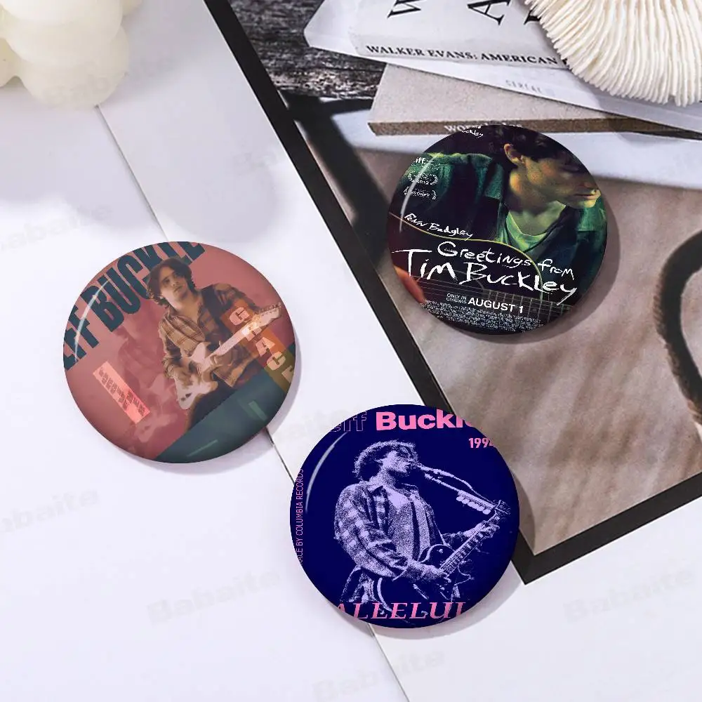 

Jeff Buckley Singer Anime Brooches Cute Cartoon Badge Jacket Jeans Lapel Pin Gift Accessorie