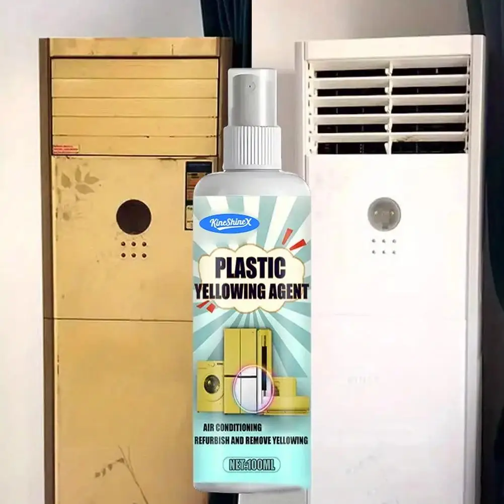 البلاستيك إزالة عامل التنظيف الأصفر تركيبات الإضاءة تكييف الهواء مكافحة اصفرار وكيل تجديد الأثاث عامل التنظيف