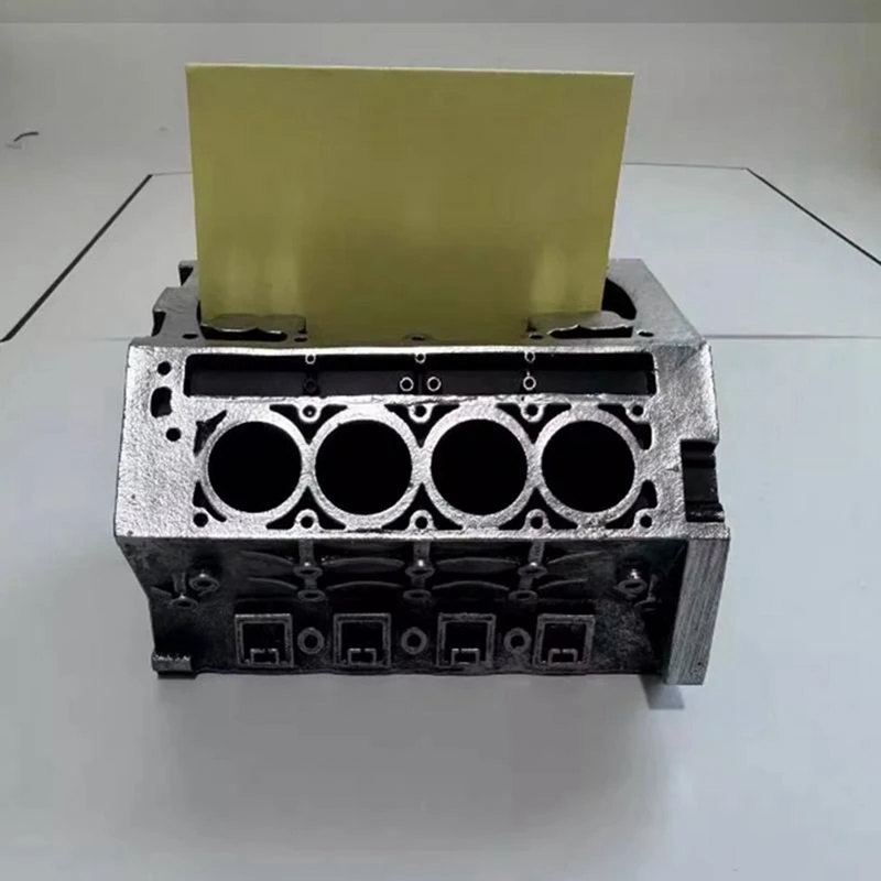 Engine Block Business Card & Pencil Holder DIY Business Card Holder Organizer Display Desk Engine Model