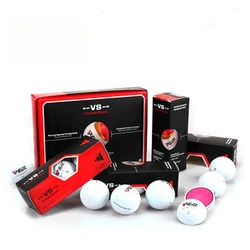 Original Golf Ball Three-layer Match Ball Gift Box Package Golf Ball Set 12pcs Set 3pcs Set Game Use Ball