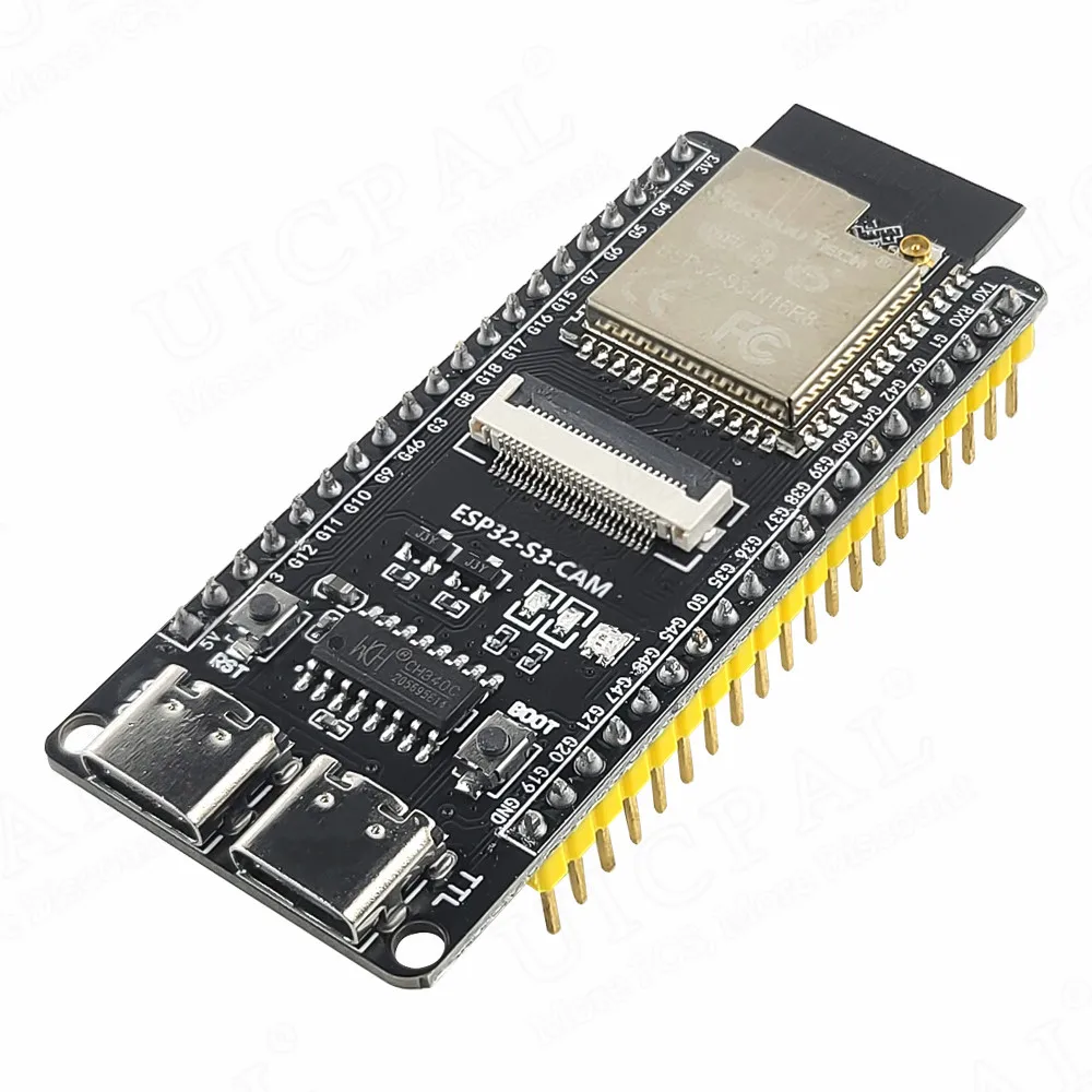 ESP32 S3 Development Board with IPEX 2.4G Wifi Module for Camera Module OV2640 8MB PSRAM 16MB FLASH ESP32 S3 N16R8 CAM Type-C