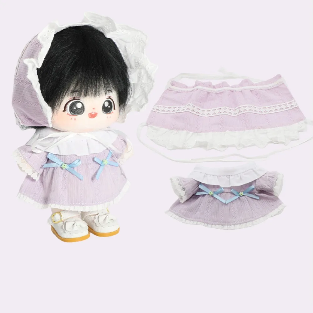 القوس تنورة 20 سنتيمتر ملابس دمى القطن الدانتيل الحجاب القطن دمية الملابس موضة صغيرة أفخم ملابس دمى إكسسوارات دمي