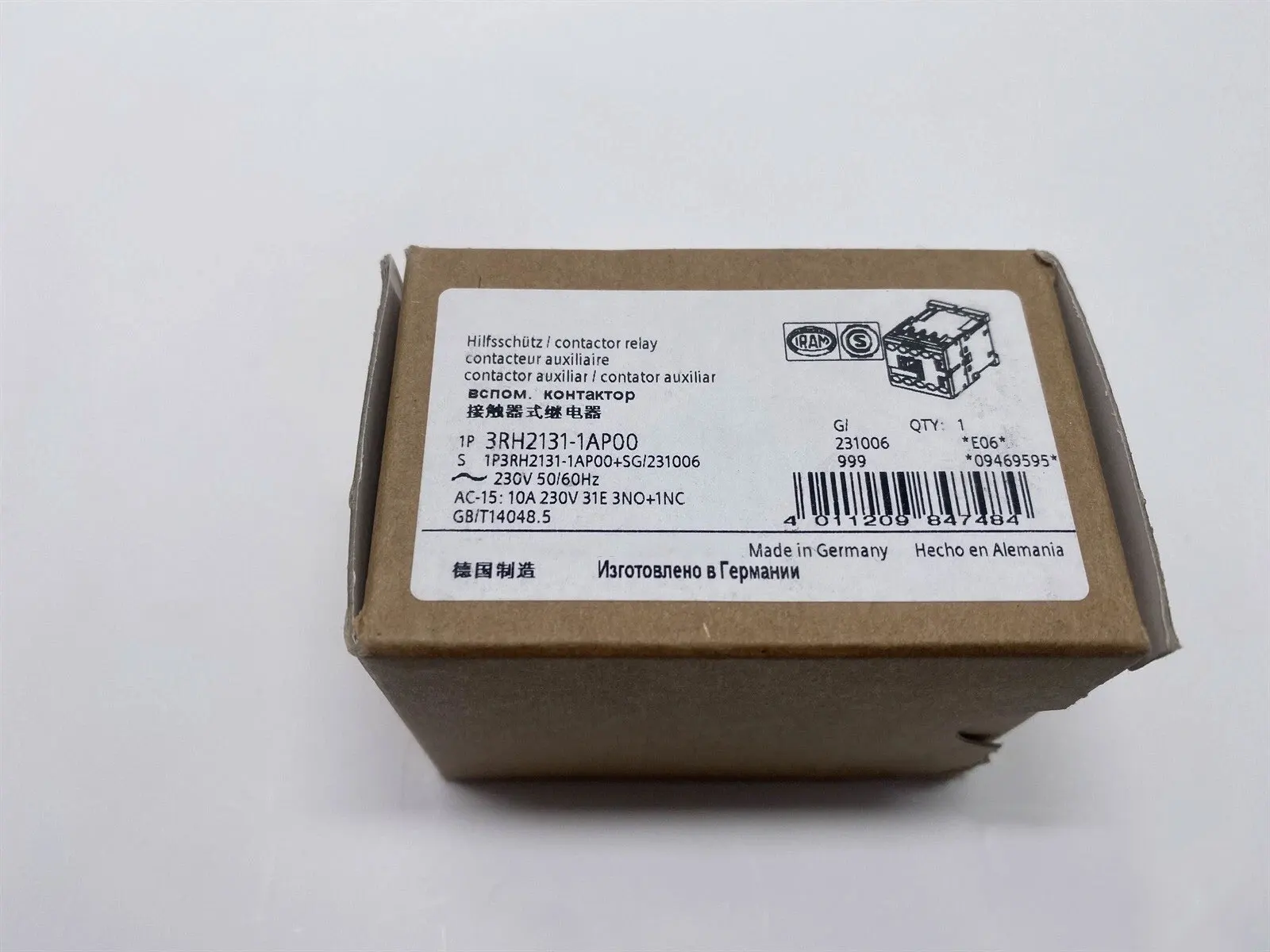 

Совершенно новый 3RH2131-1AP00-1AA0 3RH2131-1AP00 3RH2131-1AB00-1AA0 3RH2131-1AB00 Гарантия один год