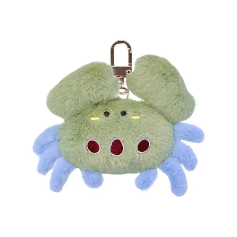 R7UF Aquaculture and Seafood Keychain PP Cotton Funny Sea Creature Keyring Decoration