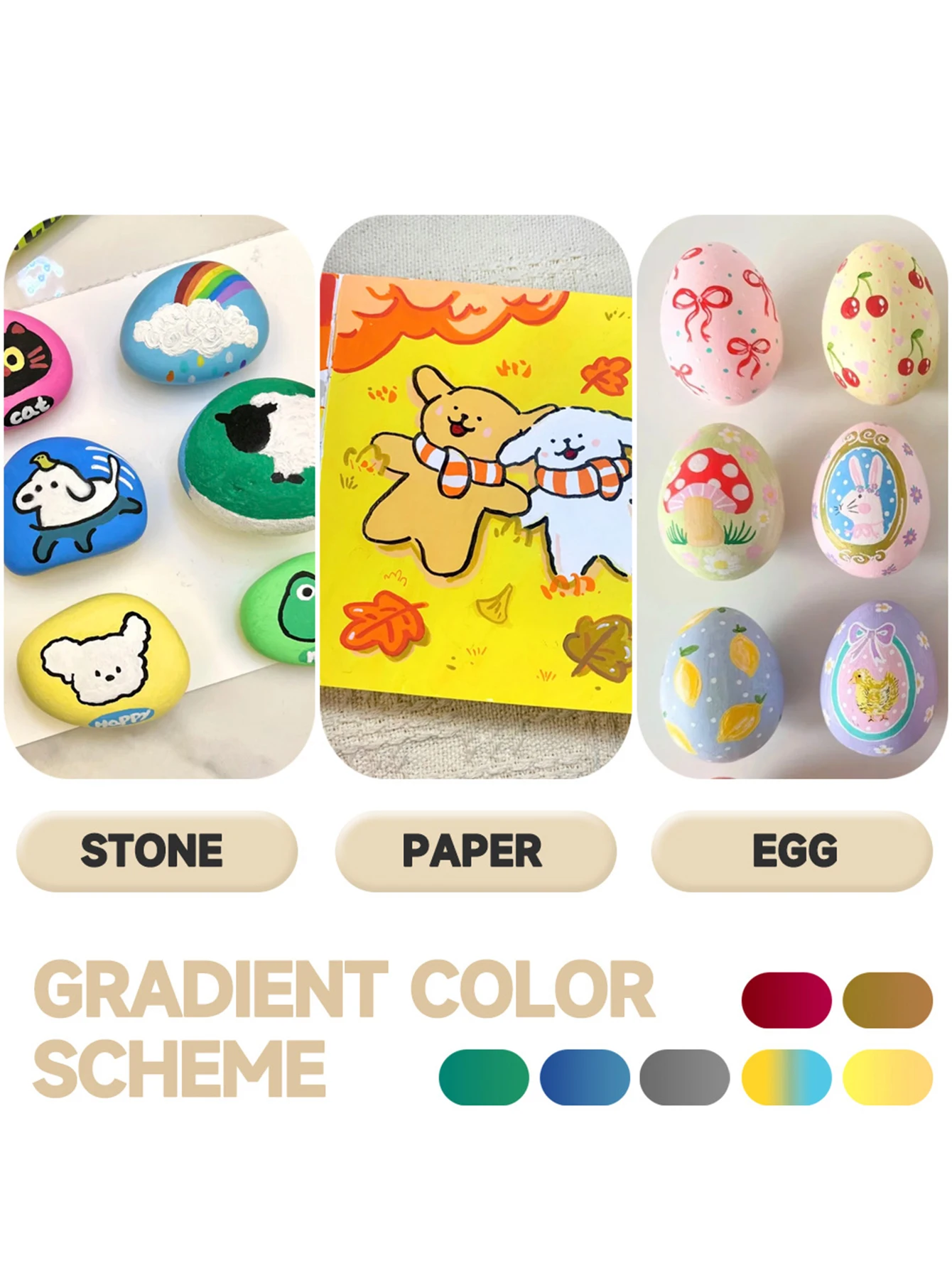 84/12 لون المباشر السائل الاكريليك ماركر طالب الكتابة على الجدران أقلام الطلاء كتيب الكتابة DlY مهرجان هدية مجموعة أقلام الرسم #4