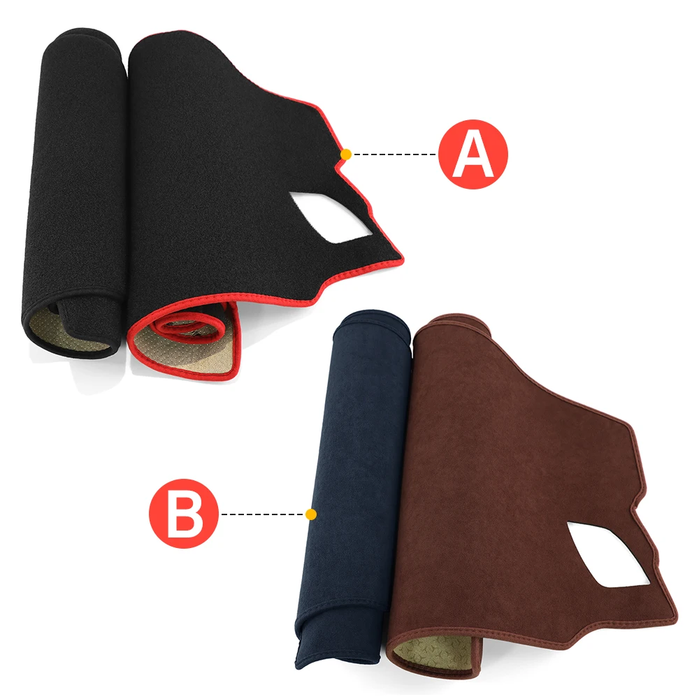 لهوندا أكورد 10th 2018 2019 2020 2021 2022 لوحة سيارة الشمس الظل غطاء حصيرة تجنب ضوء عدم الانزلاق وسادة الملحقات #5