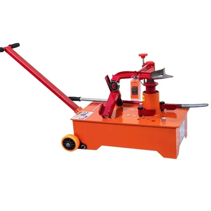 Portable heavy duty truck tire changer and wheel balancing machine combo