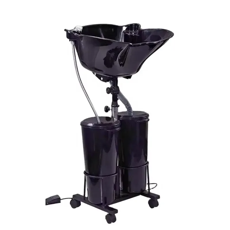 

Wally Beauty Head Spa Equipments Watercirculation Shampoo Bowl Portable Shampoo Bowl with Water Tank Salon Shampoo Basin Mixer