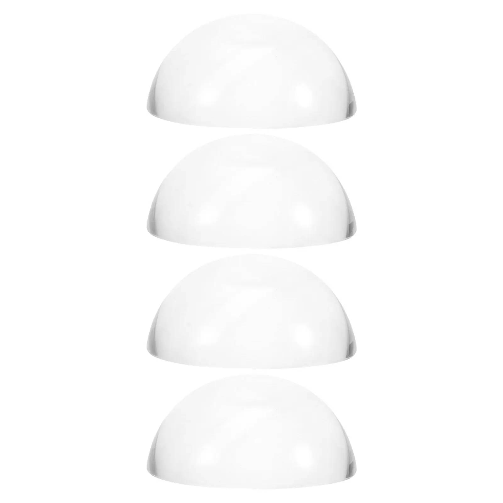 

4Pcs Glass Half Dome Weights 50Mm Clear Sewing Fabric Cutting Weights Tailor Dressmaking Pattern Drafting Calligraphy