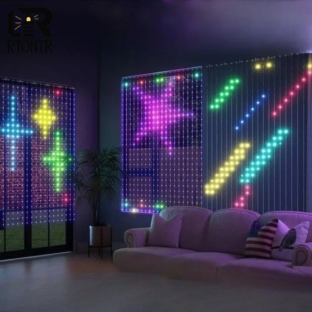 luci-a-tenda-led-intelligenti-con-telecomando-usb-cambio-colore-tramite-app-bluetooth-per-finestre-pareti-decorazioni-natalizie-luci-di-natale