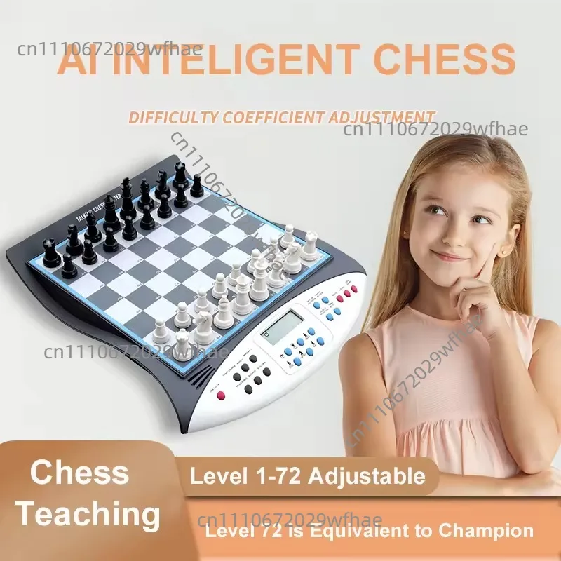 Intelligent chess ergonomics chess practice chess voice teaching electronic chessboard Chinese version/English version