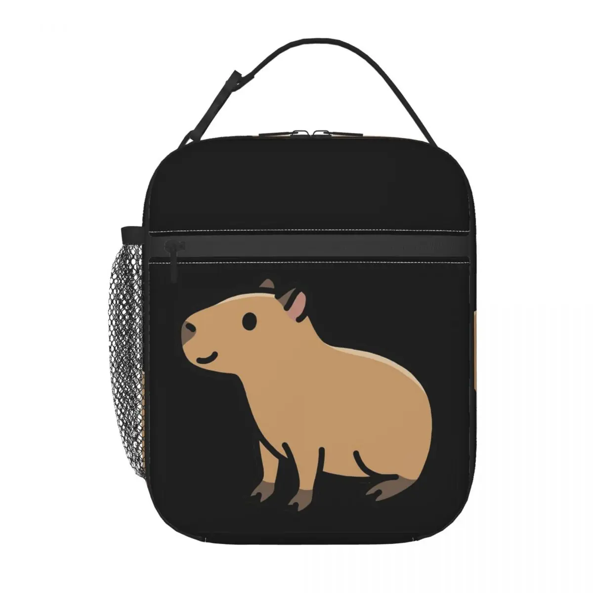 Capybara Insulated Lunch Bag for Women Kids Portable Food Boxes Thermal Lunch Box Tote